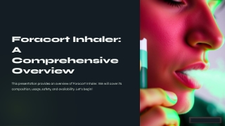 Foracort Inhaler A Comprehensive Overview
