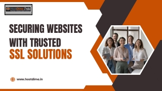 Securing Websites with Trusted SSL Solutions