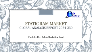 static ram market global analysis report 2024 230