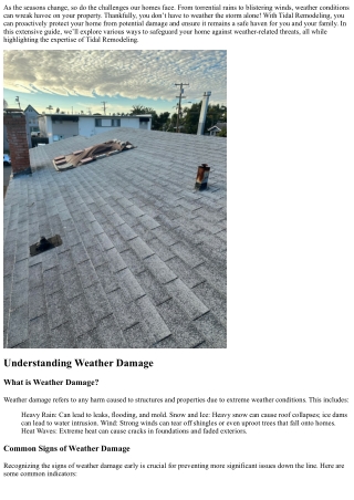 as the seasons change so do the challenges