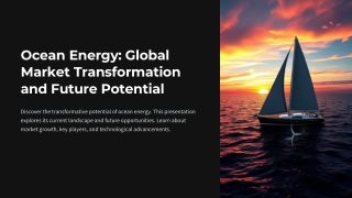 ocean energy global market transformation