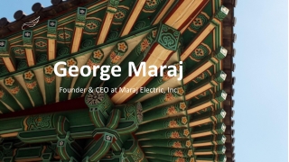 George Maraj - A Forward-Thinking Planner - New York