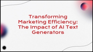 transforming marketing efficiency the impact