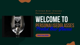 Printed Beer Glasses – PersonalisedGlasses