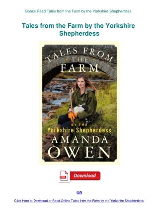 Books Read Tales from the Farm by the Yorkshire Shepherdess