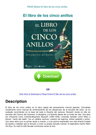 READ Books El libro de los cinco anillos
