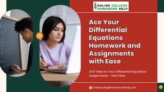 24 7 help for your differential equations