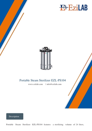 Portable-Steam-Sterilizer-EZL-PS104