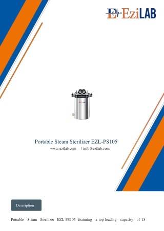 Portable-Steam-Sterilizer-EZL-PS105