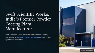 Swift-Scientific-Works-Indias-Premier-Powder-Coating-Plant-Manufacturer