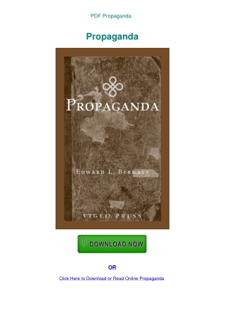 PDF Propaganda