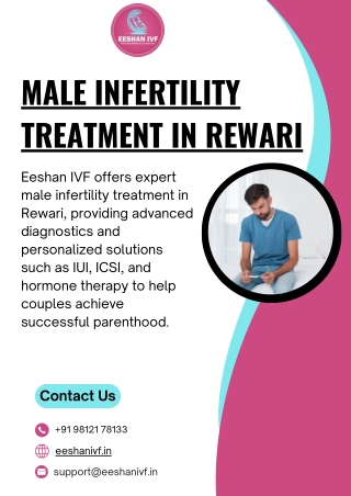 Male Infertility Treatment in Rewari