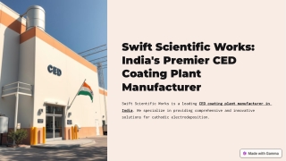 Swift-Scientific-Works-Indias-Premier-CED-Coating-Plant-Manufacturer