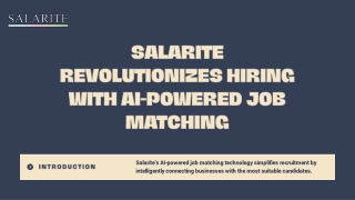 salarite revolutionizes hiring with ai powered