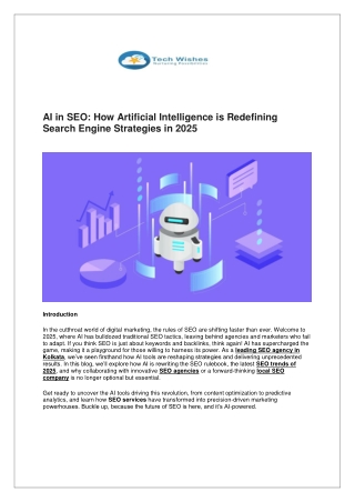 ai in seo how artificial intelligence