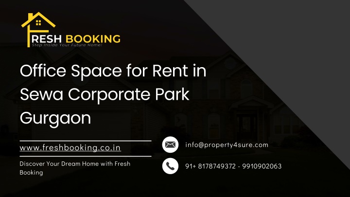 office space for rent in sewa corporate park