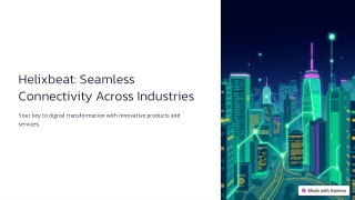 helixbeat seamless connectivity across industries