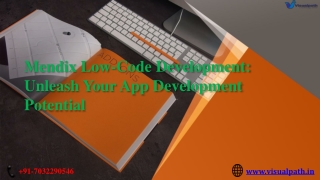 mendix low code development unleash your app development potential