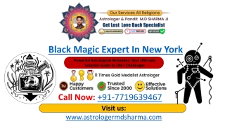 Powerful Black Magic Expert in New York – 100% Effective!
