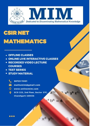 csir csir net mathematics mathematics