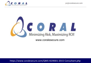 QMS ISO 9001 Consultant