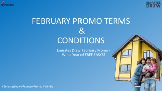 february promo terms conditions