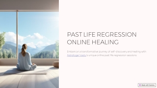 past life regression online healing