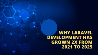 why laravel development has grown 2x from 2021