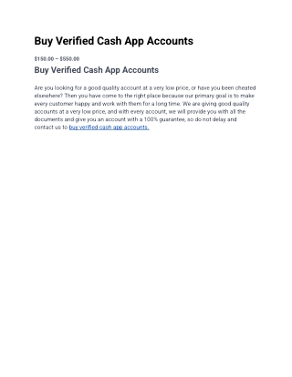 Top 29.66 Best Sites to Buy Verified Cash App Accounts In 2025, ...