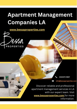 apartment management companies la