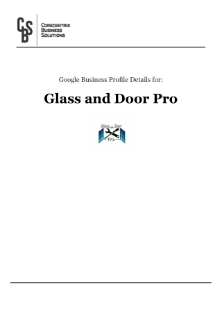 Residential glass installation | Glass and Door Pro