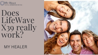does lifewave x39 really work