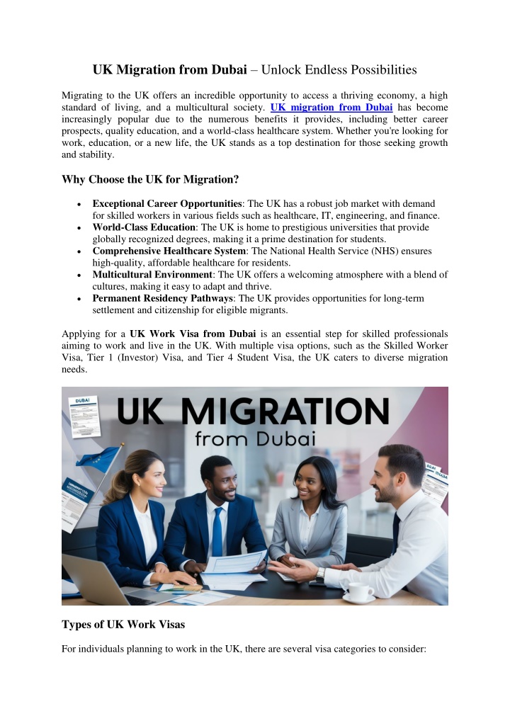 uk migration from dubai unlock endless