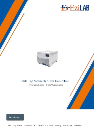 Table-Top-Steam-Sterilizer-EZL-ST62
