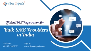 efficient dlt registration for bulk sms providers