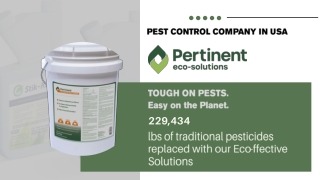 Pest Control Company In USA