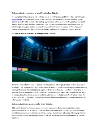 Unlocking the Best Oddstips with Nettavisen: Your Guide to Smarter Betting Decis