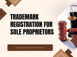 How Can a Sole Proprietor Apply for Trademark Registration?