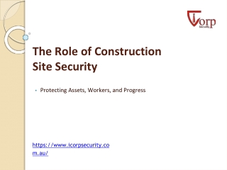 Construction Site Security