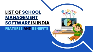 list of school management software in India