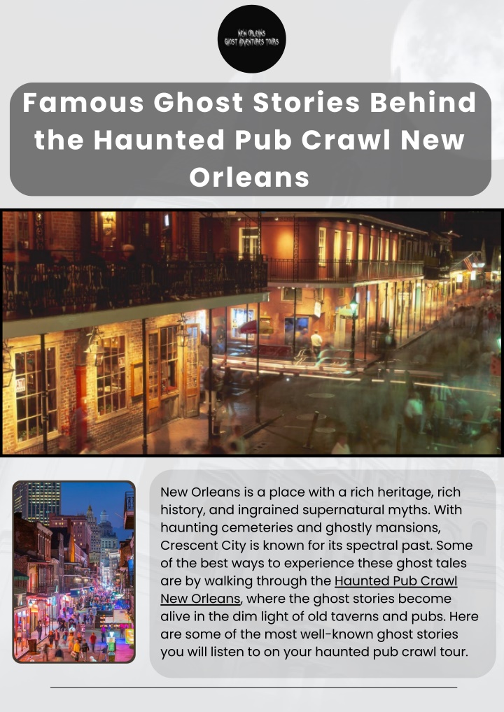 famous ghost stories behind the haunted pub crawl