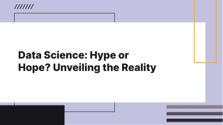 data science hype or hope unveiling the reality
