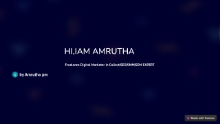 hi iam amrutha