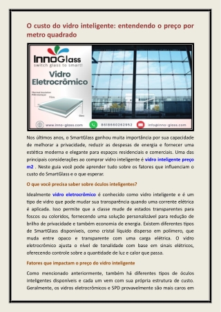 vidro eletrocrômico