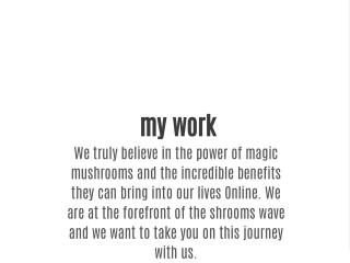 my work