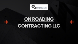 ON ROADING CONTRACTING LLC