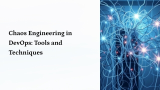 chaos engineering in devops tools and techniques