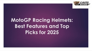 MotoGP Racing Helmets: Best Features and Top Picks for 2025