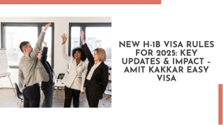 New H-1B Visa Rules for 2025: Key Updates & Impact – Amit Kakkar Easy Visa