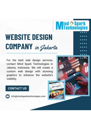 Custom Web Design Company In Jakarta, Indonesia - Mind Spark Technologies.